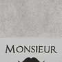 Voir la diapositive 2 : Sensei Maison Serviette de toilette MONSIEUR