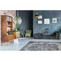 Voir la diapositive 2 : Paris Prix Tapis Imprimé Jacquard  River  Gris