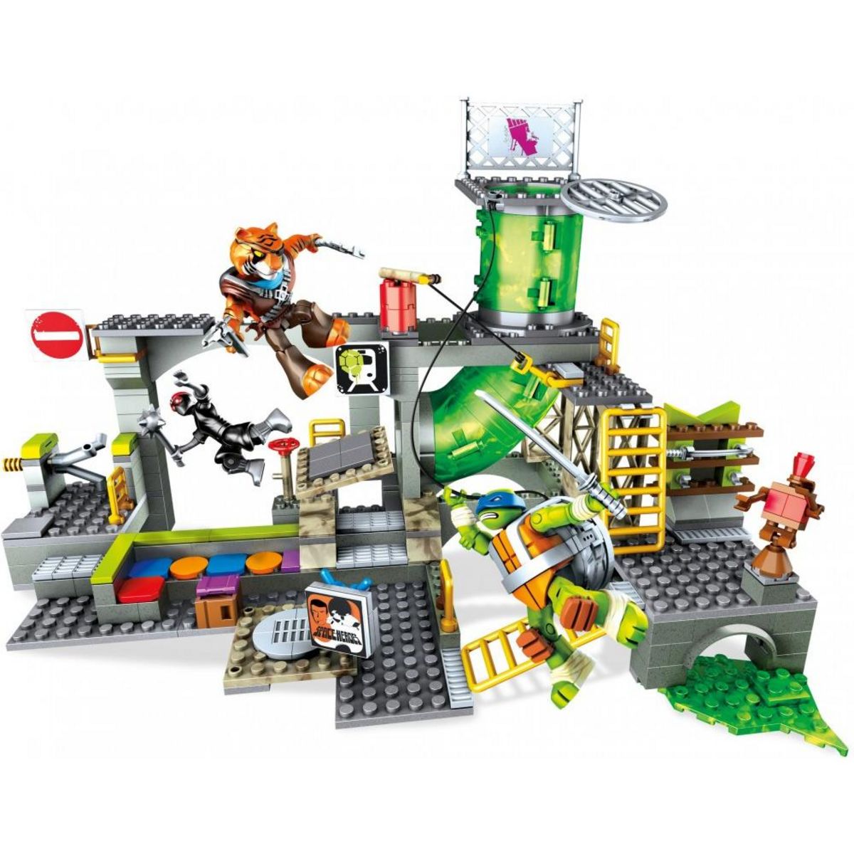 MEGABLOKS Coffret égout - Tortues Ninja