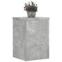Voir la diapositive 3 : VIDAXL Supports pour plantes 2 pcs gris beton bois d'ingenierie