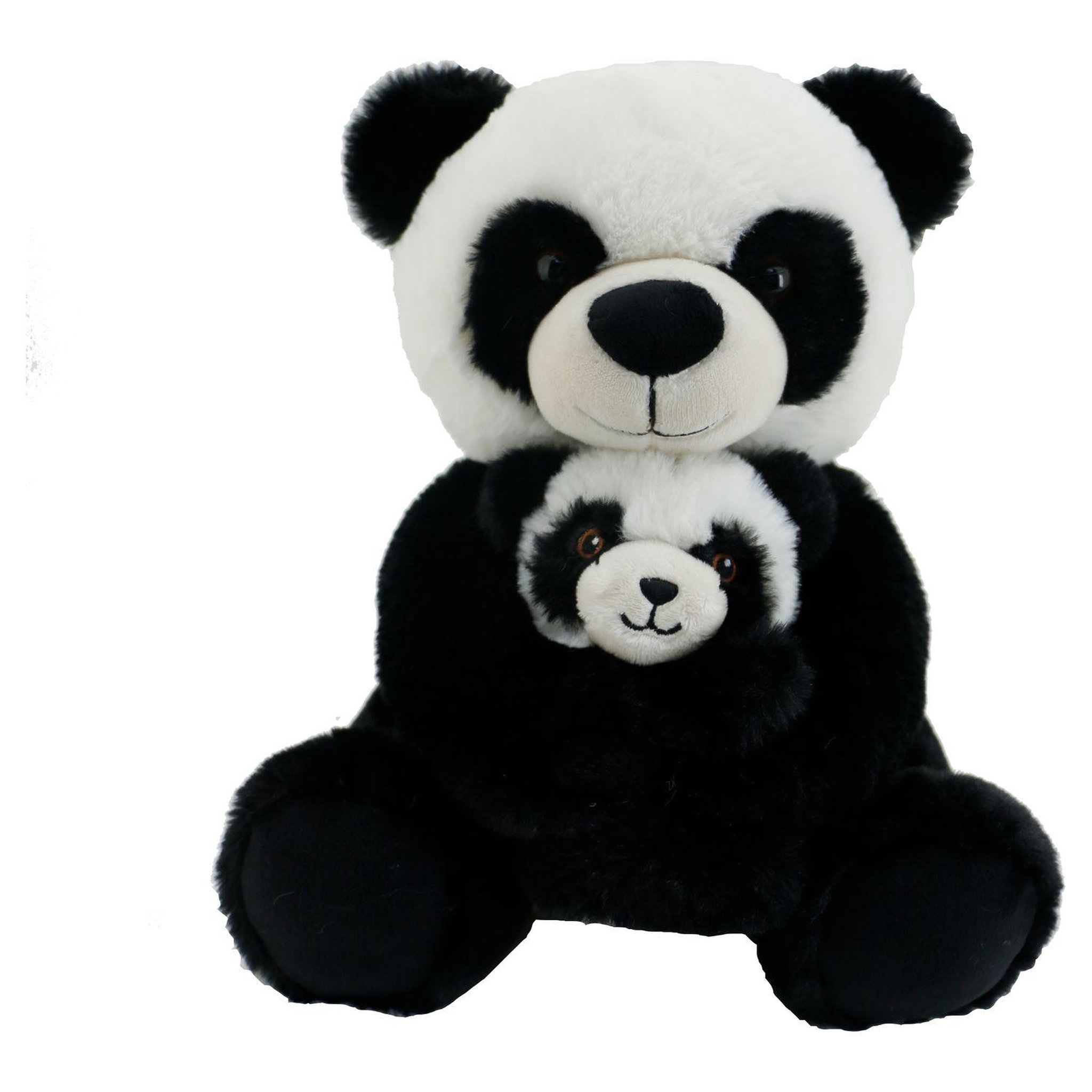 Voir la diapositive 4 : One Two Fun Peluche Maman et son bébé - 28 cm