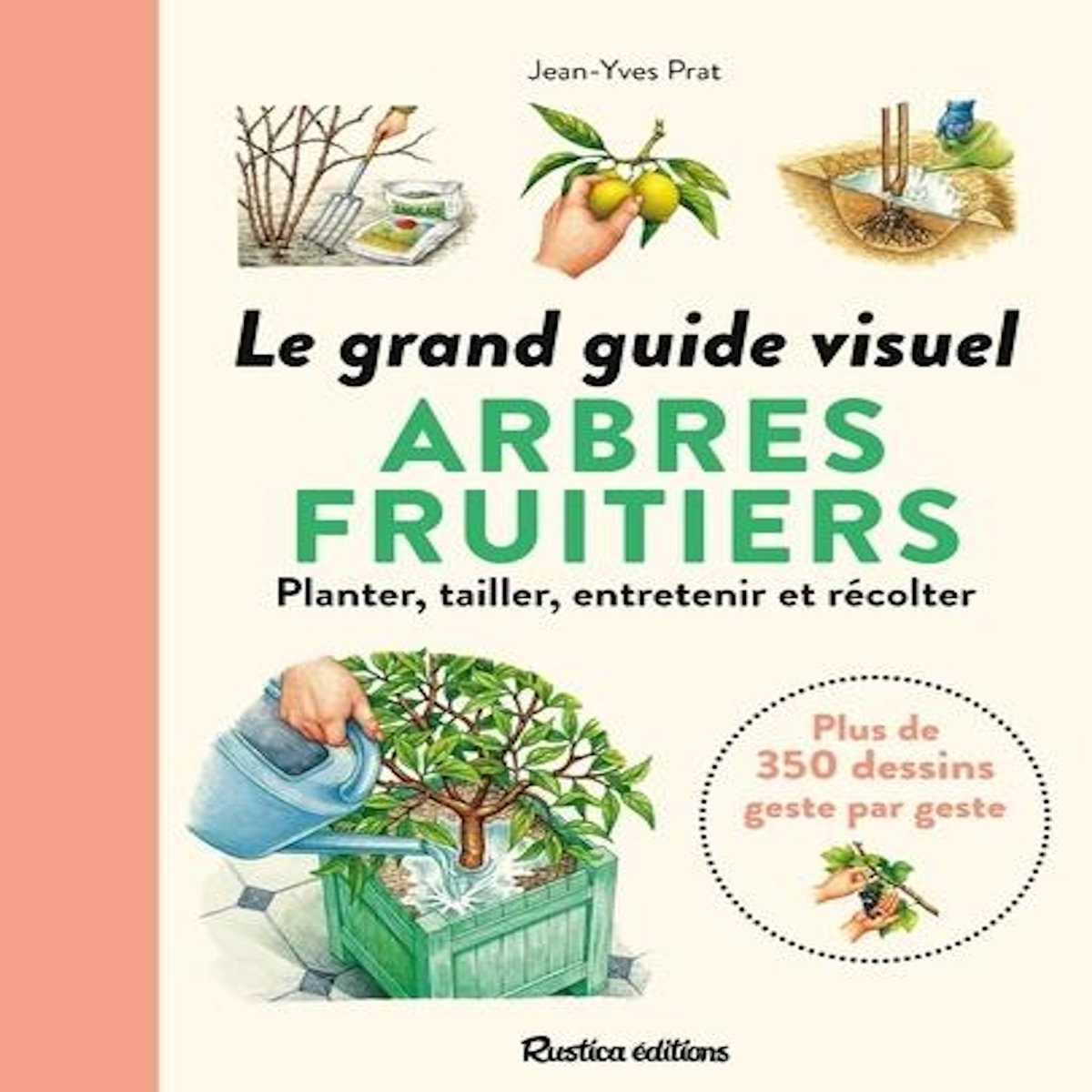 ARBRES FRUITIERS. LE GRAND GUIDE VISUEL. PLANTER, TAILLER, ENTRETENIR ET RECOLTER, Prat Jean-Yves
