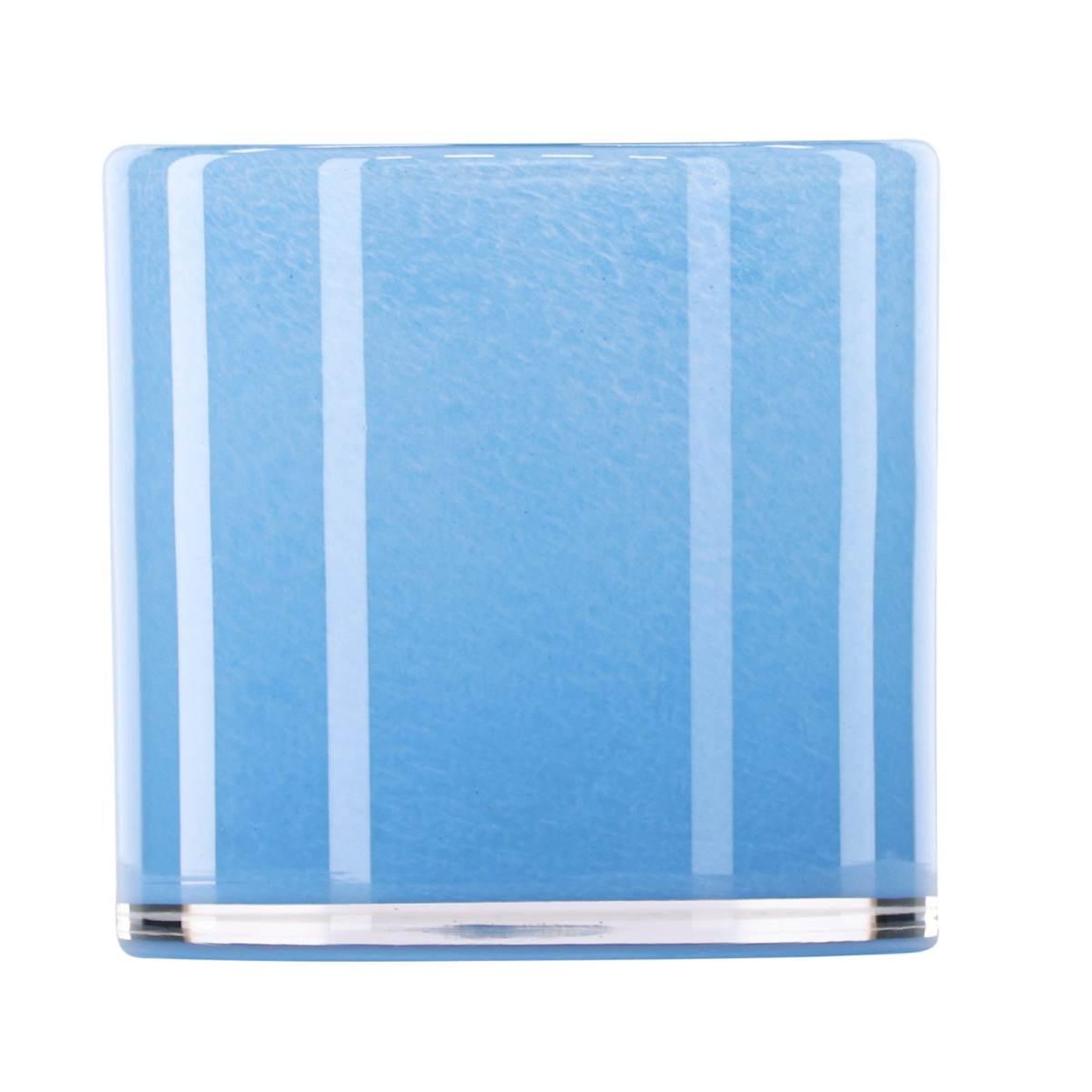 Paris Prix Photophore déco  gloria  12cm bleu clair