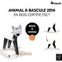 Voir la diapositive 2 : HAUCK Animal à bascule Rock N Swing Zebre