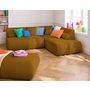 Voir la diapositive 2 : LISA DESIGN Onyx - pouf d'appoint - en tissu mailles 3d