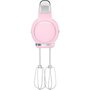 Voir la diapositive 3 : SMEG Batteur Rose HMF01PKEU