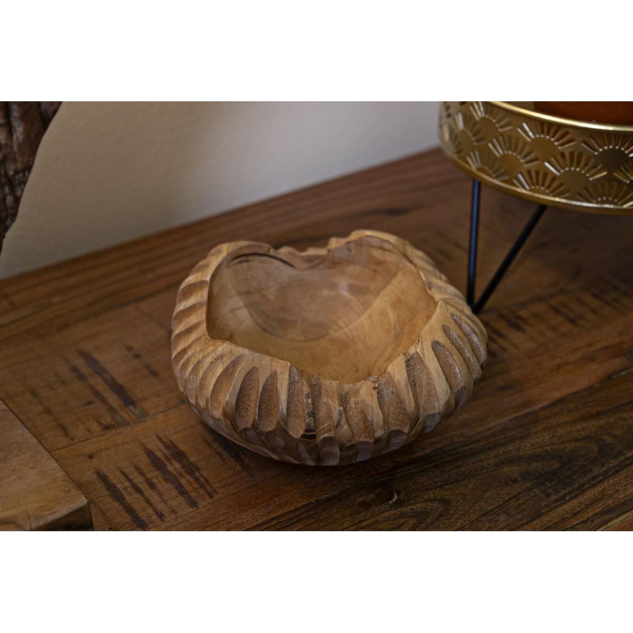 Voir la diapositive 5 : Paris Prix Vide-poche en bois  geris  19cm naturel