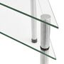 Voir la diapositive 5 : VIDAXL Étagère de cuisine Transparent 49,5x35x19 cm Verre trempé