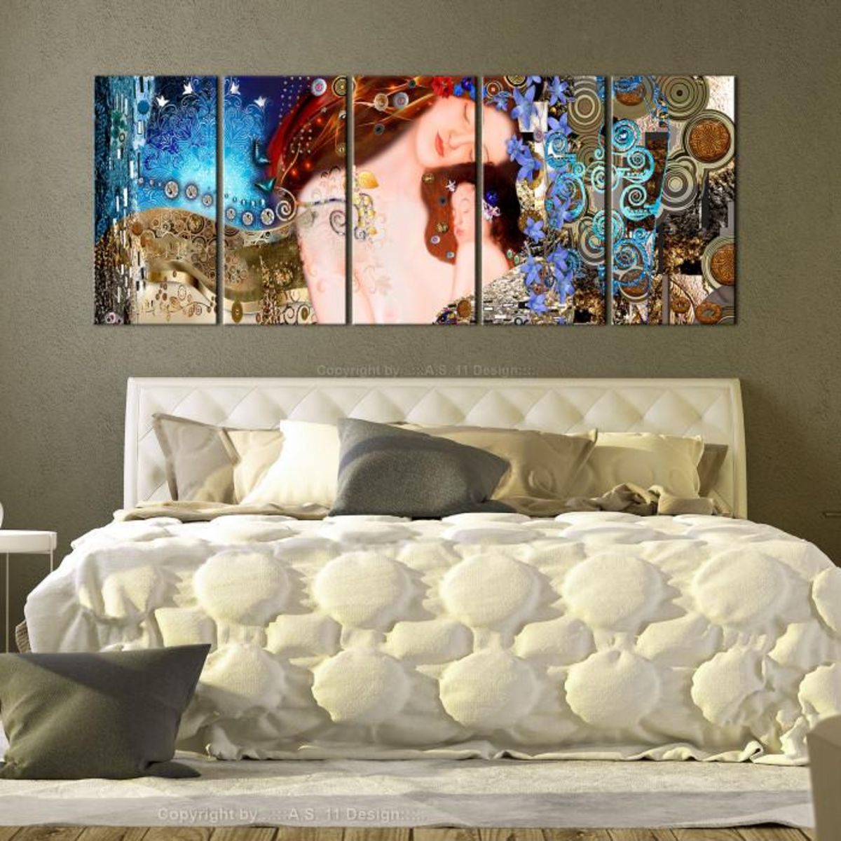 Paris Prix Tableau Imprimé 5 Panneaux  Mother's Hug Narrow