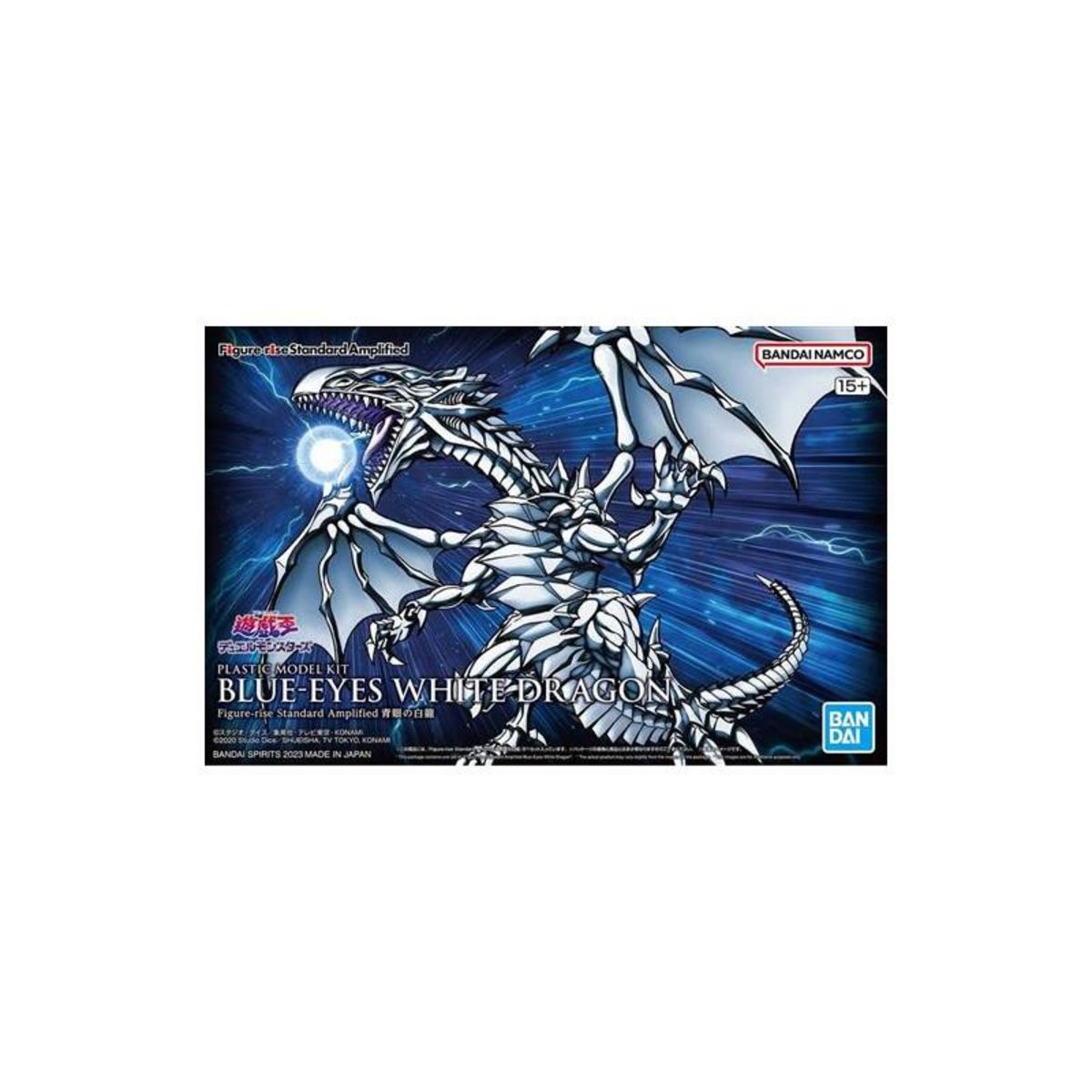 BANDAI Figurine Bandai Standard Amplified Blue Eyes White Dragon