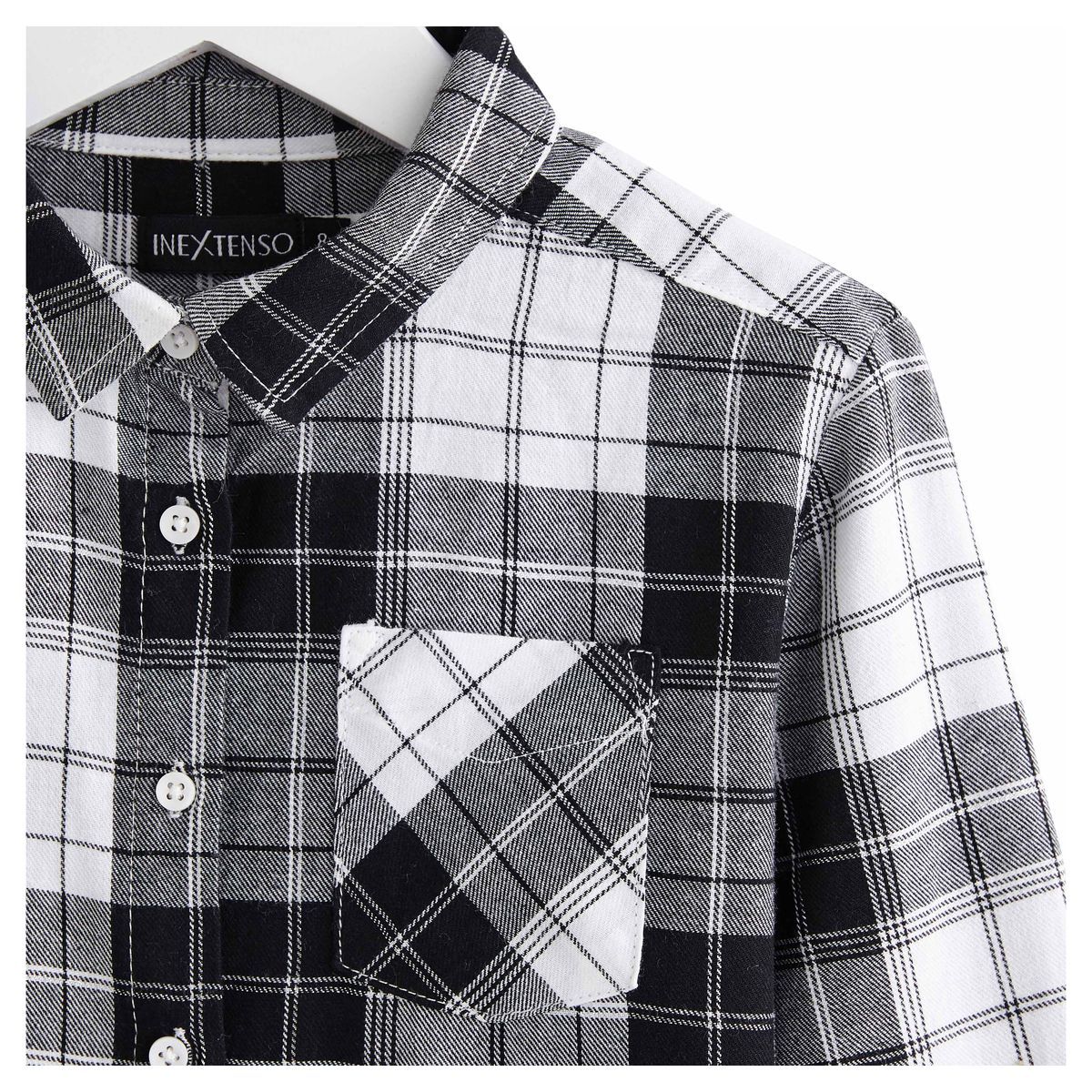 IN EXTENSO Chemise à carreaux fille