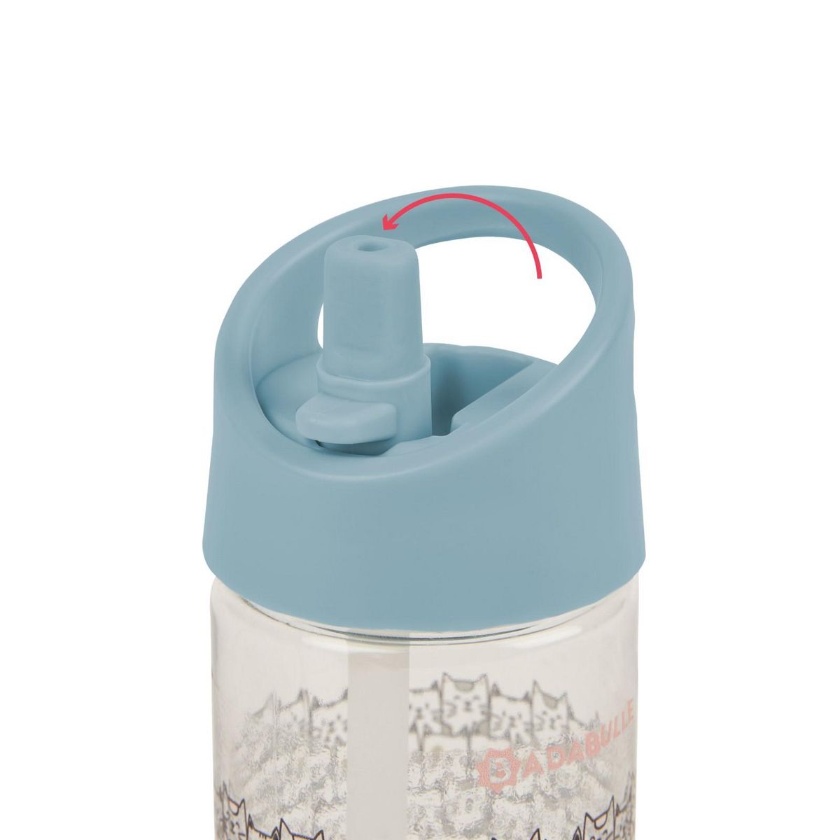 BADABULLE Gourde à paille pour enfant Badabulle - Anti-fuites - 12m+ - 350ml