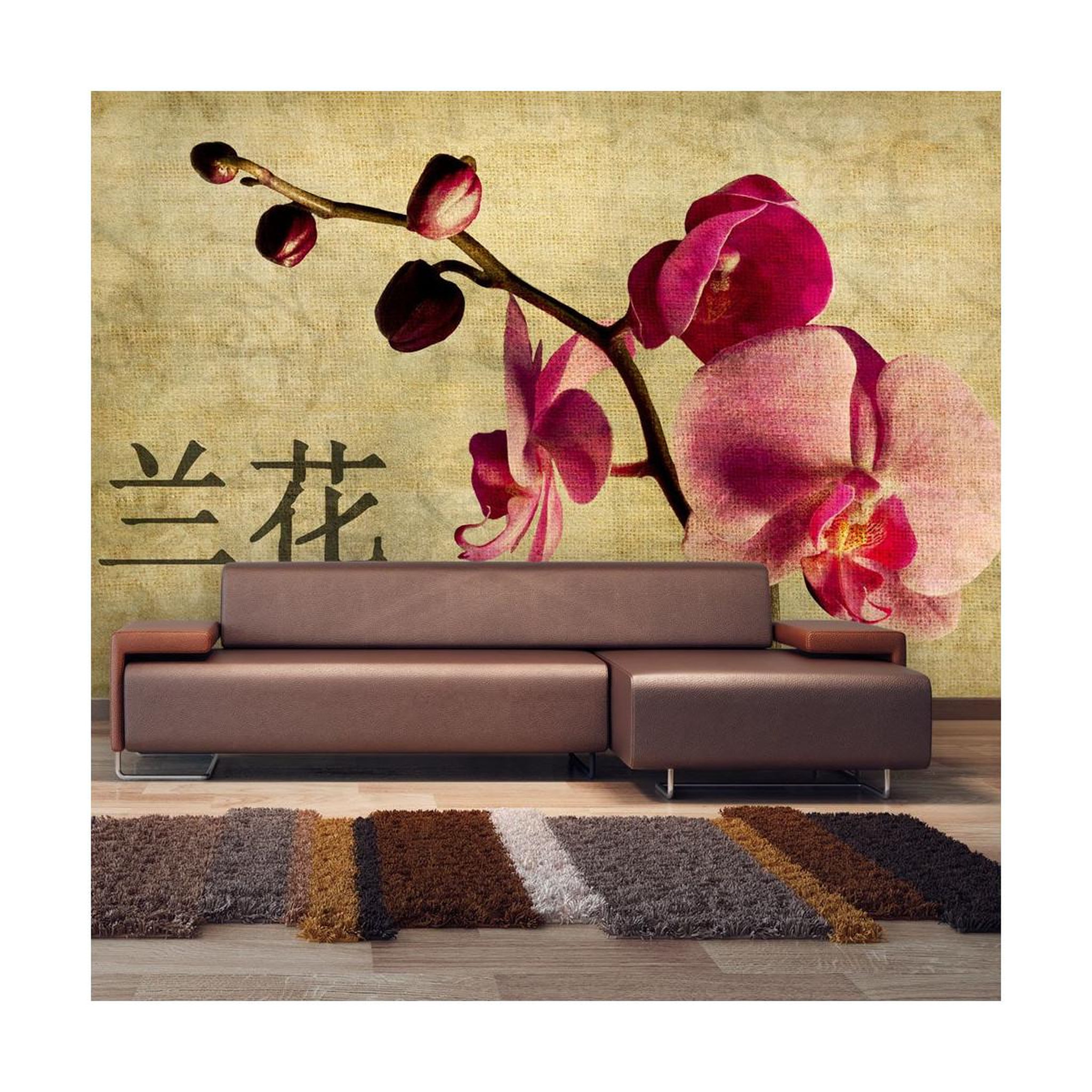 Paris Prix Papier peint  japanese orchid  270x450cm