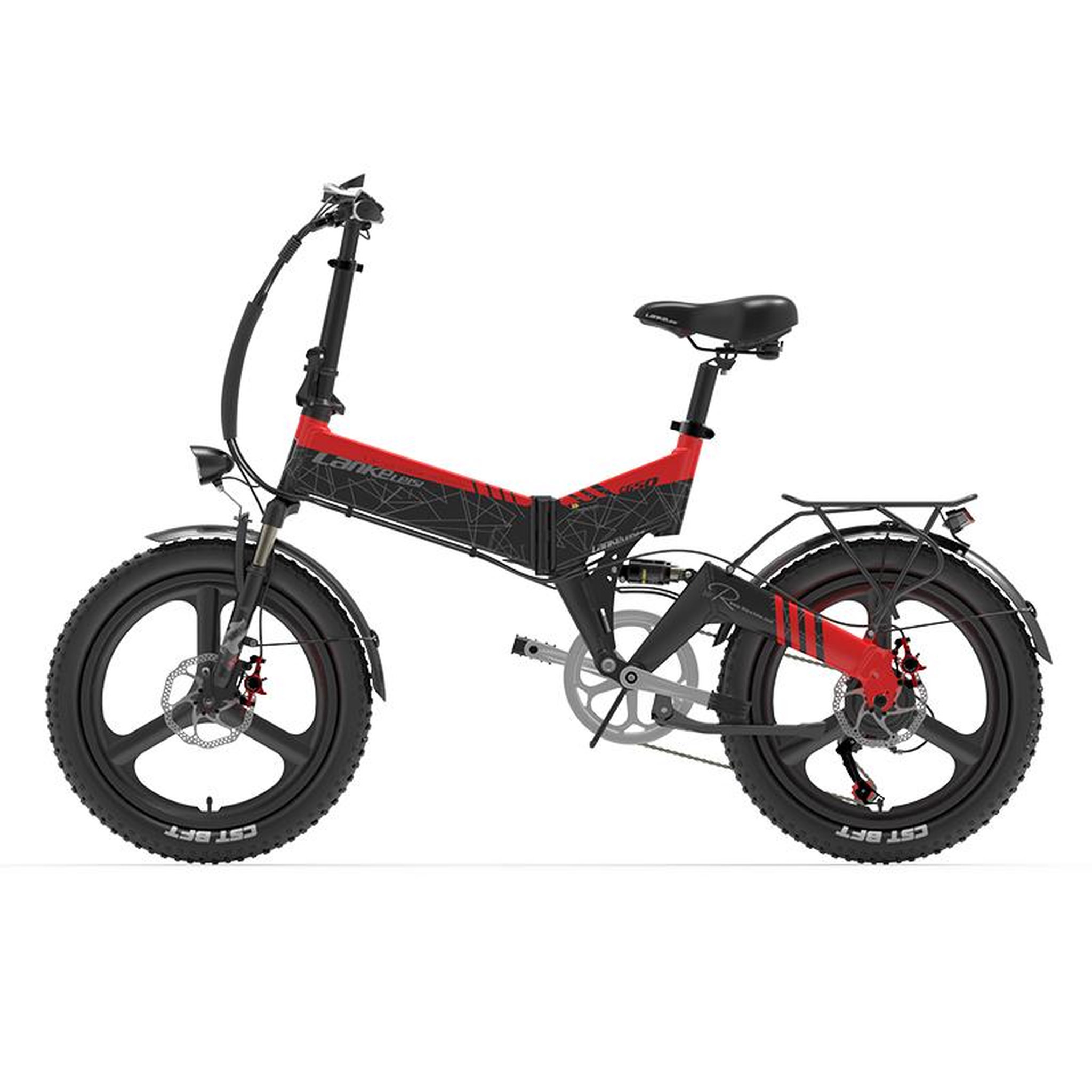 Voir la diapositive 6 : LANKELEISI Vélo électrique pliant de ville Lankeleisi G650