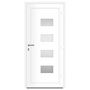Voir la diapositive 4 : VIDAXL Porte d'entree Blanc 100x210 cm Aluminium et PVC