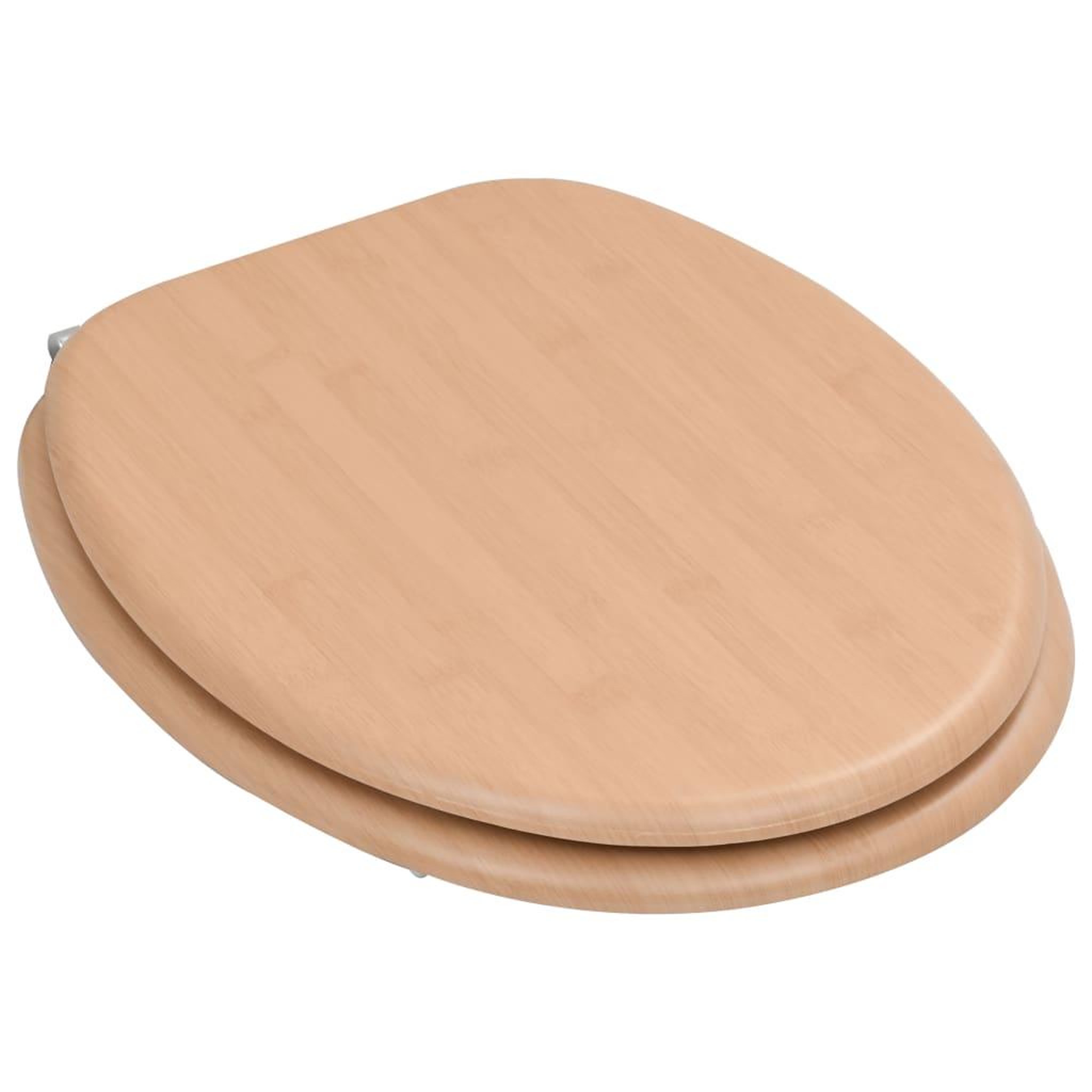 Voir la diapositive 4 : VIDAXL Sieges WC lot de 2 avec couvercles MDF Design de bambou