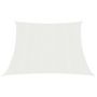 Voir la diapositive 2 : VIDAXL Voile d'ombrage 160 g/m^2 Blanc 4/5x4 m PEHD
