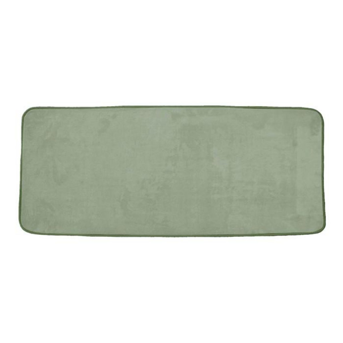 Paris Prix Tapis de Bain Microfibre  Vitamine  50x120cm Sauge