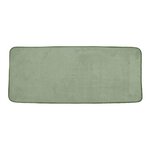 Paris Prix Tapis de Bain Microfibre  Vitamine  50x120cm Sauge