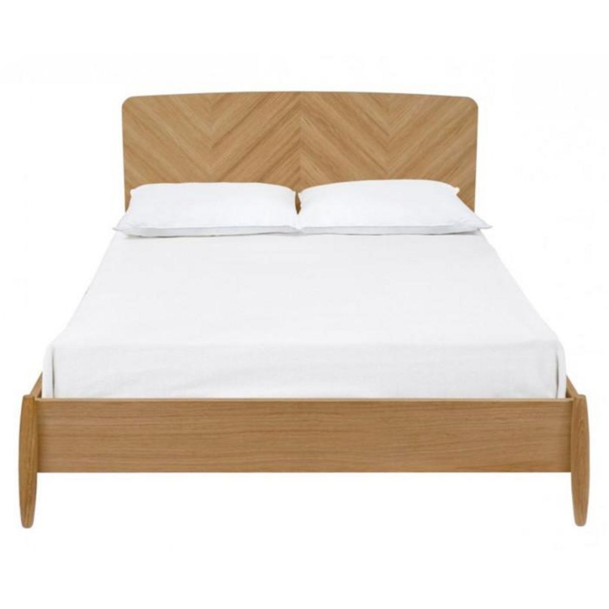 Paris Prix Lit Design en Bois  Bonegin  140x200cm Chêne