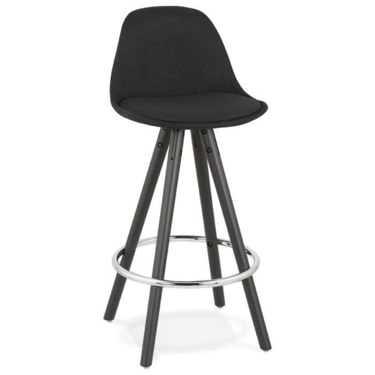 Paris Prix Tabouret de Bar Design  Cariboa  87cm Noir