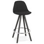 Voir la diapositive 1 : Paris Prix Tabouret de Bar Design  Cariboa  87cm Noir