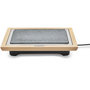 Voir la diapositive 3 : LAGRANGE Pierre à cuire Grill' Pierre® Deluxe bois clair à poser, 37.3x23.4 cm