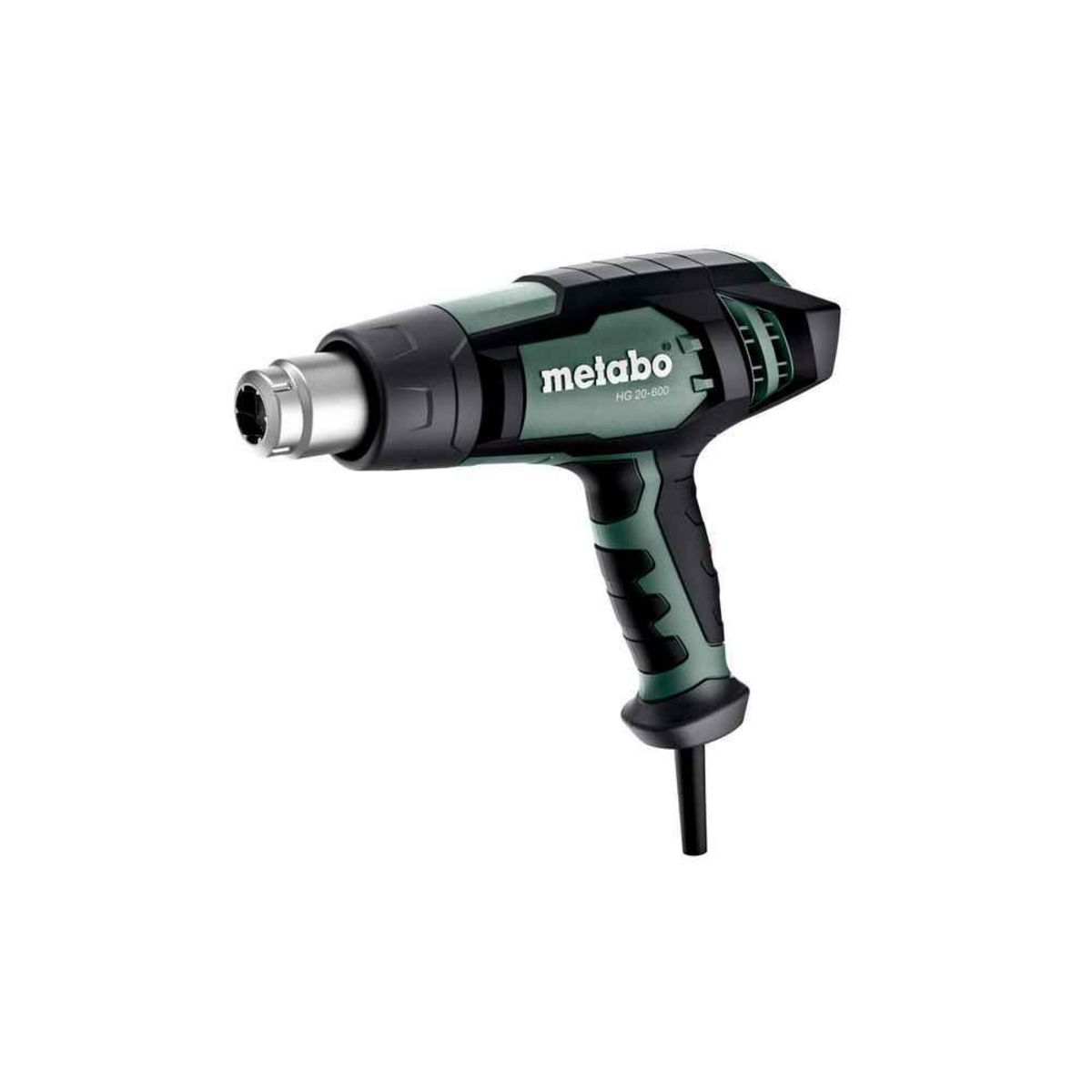 METABO SAS Pistolet à air chaud HG 20-600 - 2000W - Débit d'air 150/500 l/min - 0,62 kg