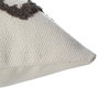 Voir la diapositive 4 : ATMOSPHERA Housse de Coussin Tuftée  Etnik II  40x40cm Gris