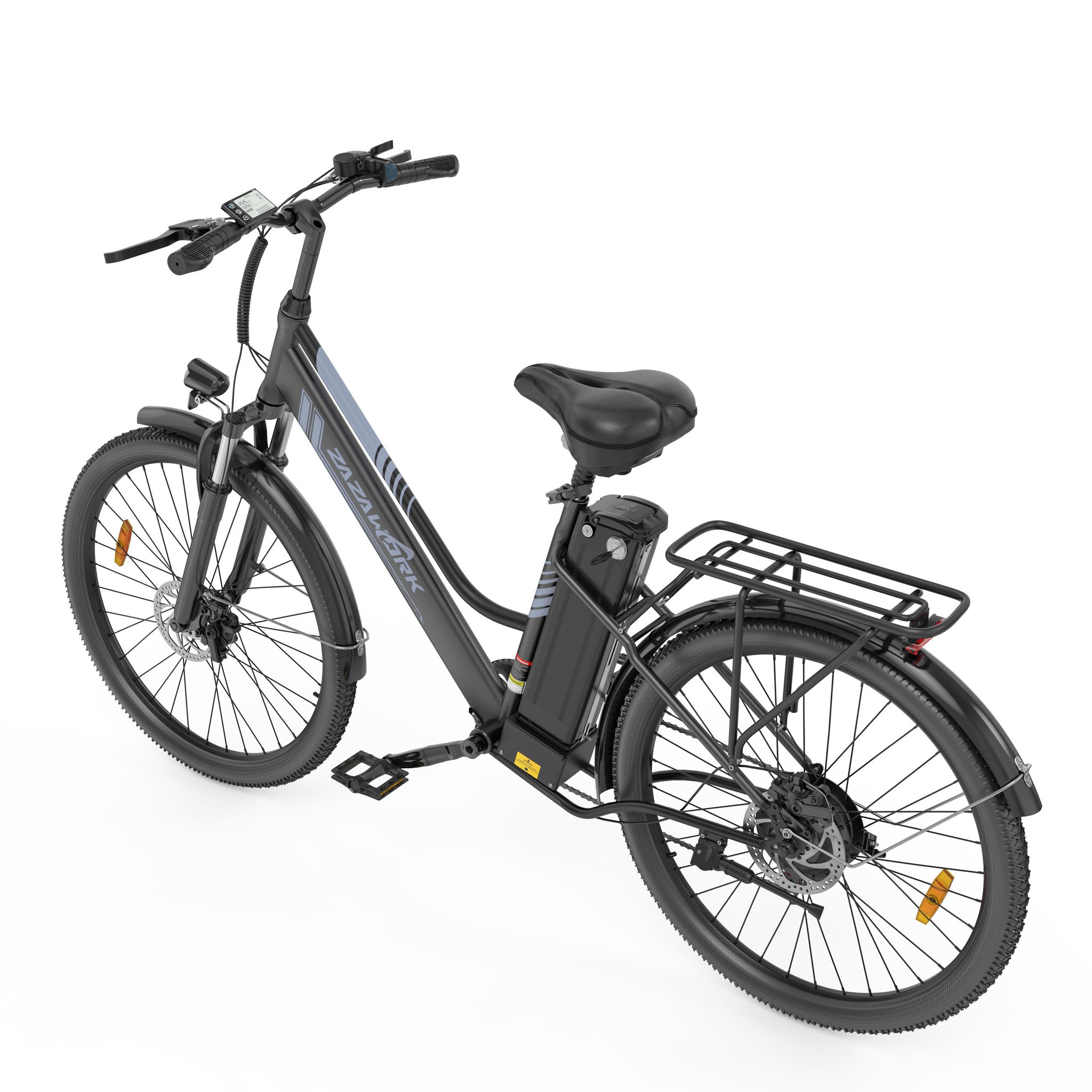 Voir la diapositive 6 : ZAZAWORK Vélo électrique urbain ZAZAWORK C26 Pro
