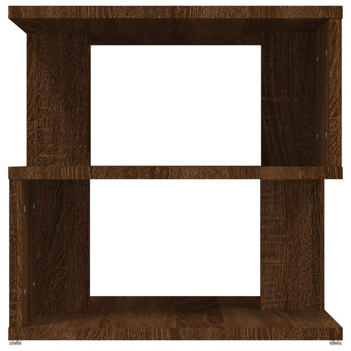 VIDAXL Table d'appoint Chene marron 40x40x40 cm Bois d'ingenierie