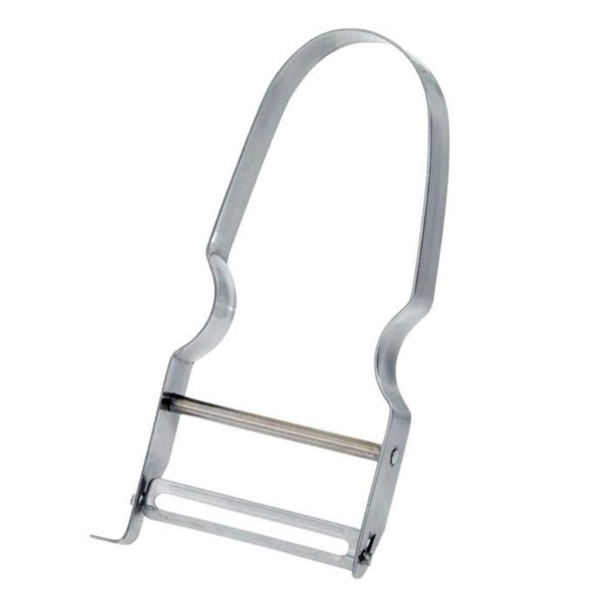 Paris Prix Éplucheur Rasoir à Légumes Inox  Shav  11cm Argent