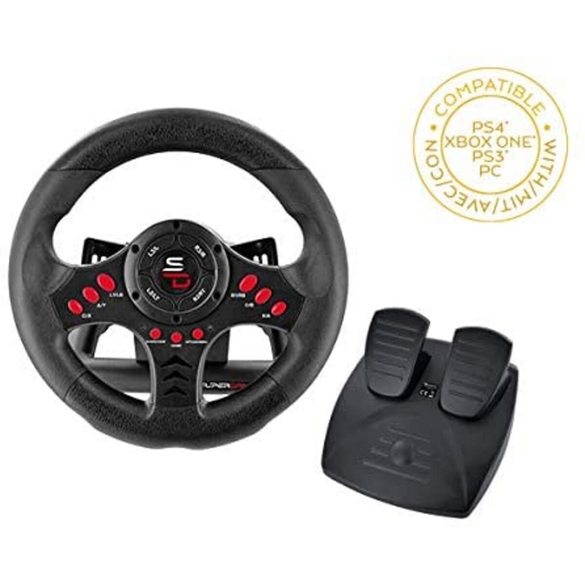 Volant Racing Wheel SV400 SuperDrive Multi Plateforme pas cher Auchan.fr