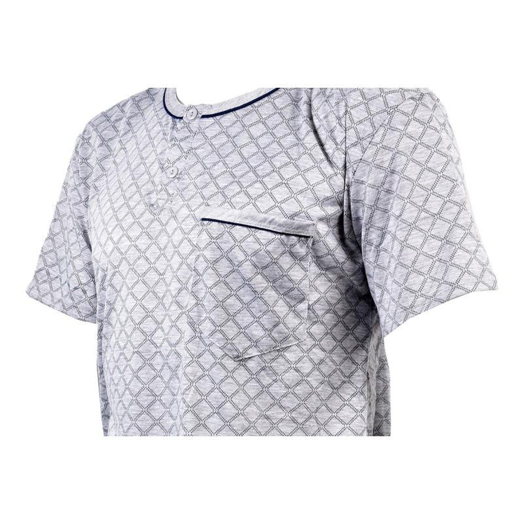 Voir la diapositive 2 : OZABI Pyjama Court Homme ECO HOMEWEAR