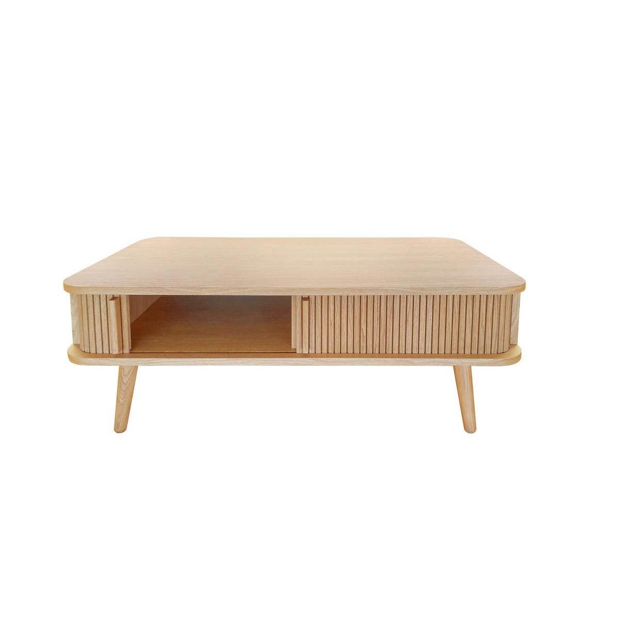 Voir la diapositive 4 : Paris Prix Table basse design  rove  107cm chêne