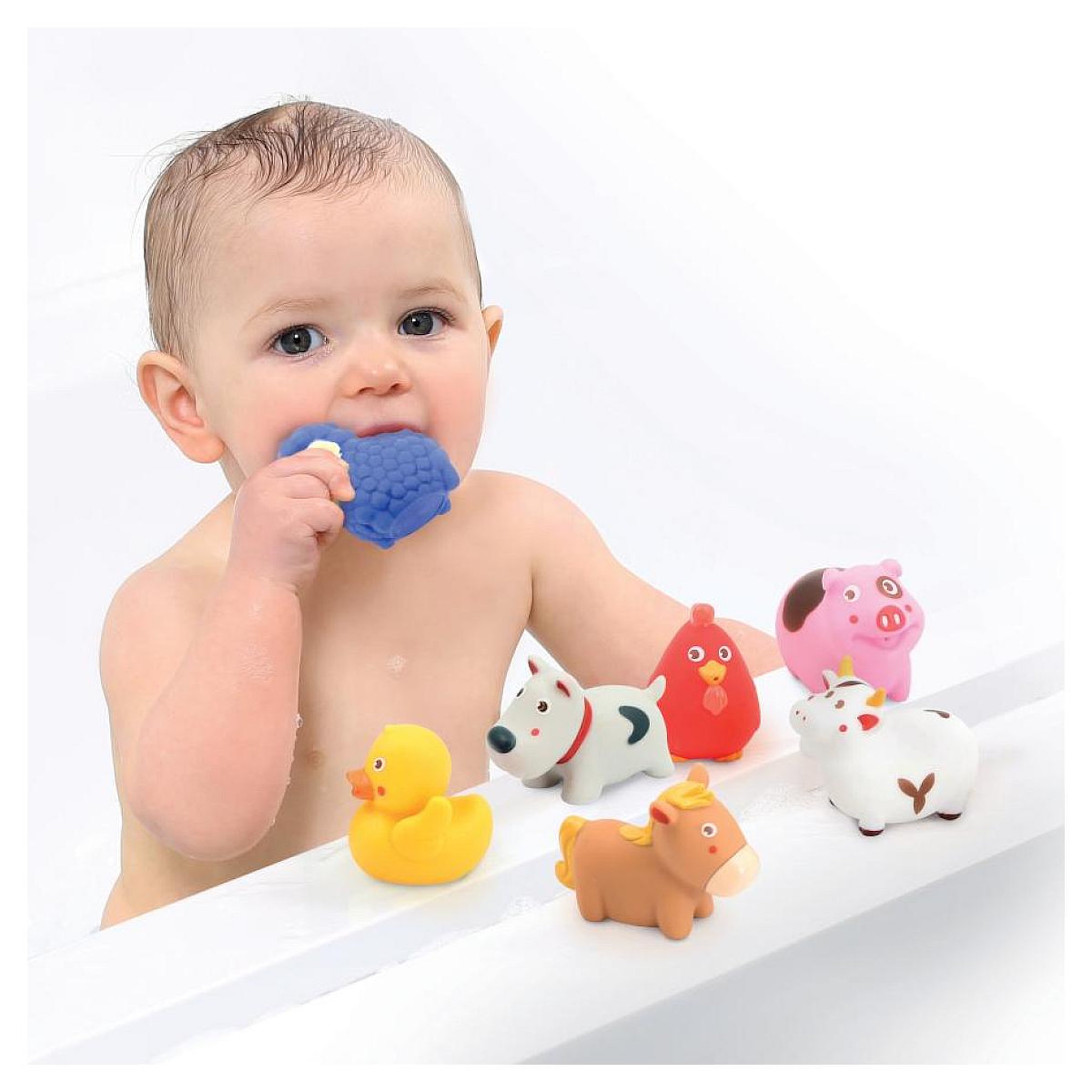 Voir la diapositive 3 : LUDI Aspergeurs 7 animaux pour le bain