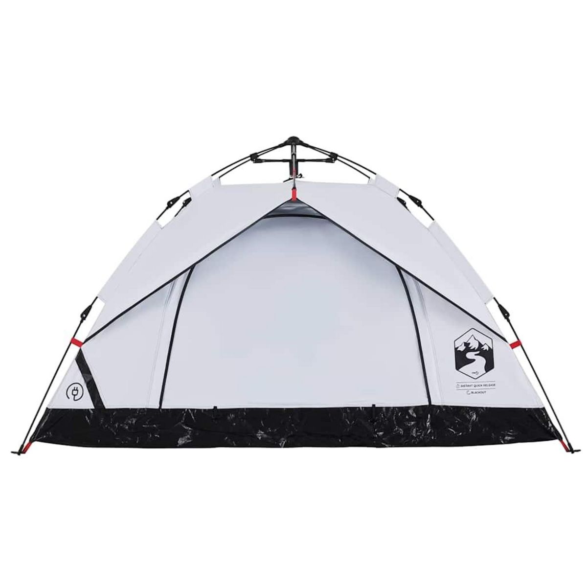 VIDAXL Tente de camping a dome 2 personnes liberation rapide