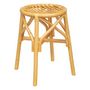 Voir la diapositive 2 : Paris Prix Lot de 4 Tabourets en Rotin  Aoni  45cm Naturel