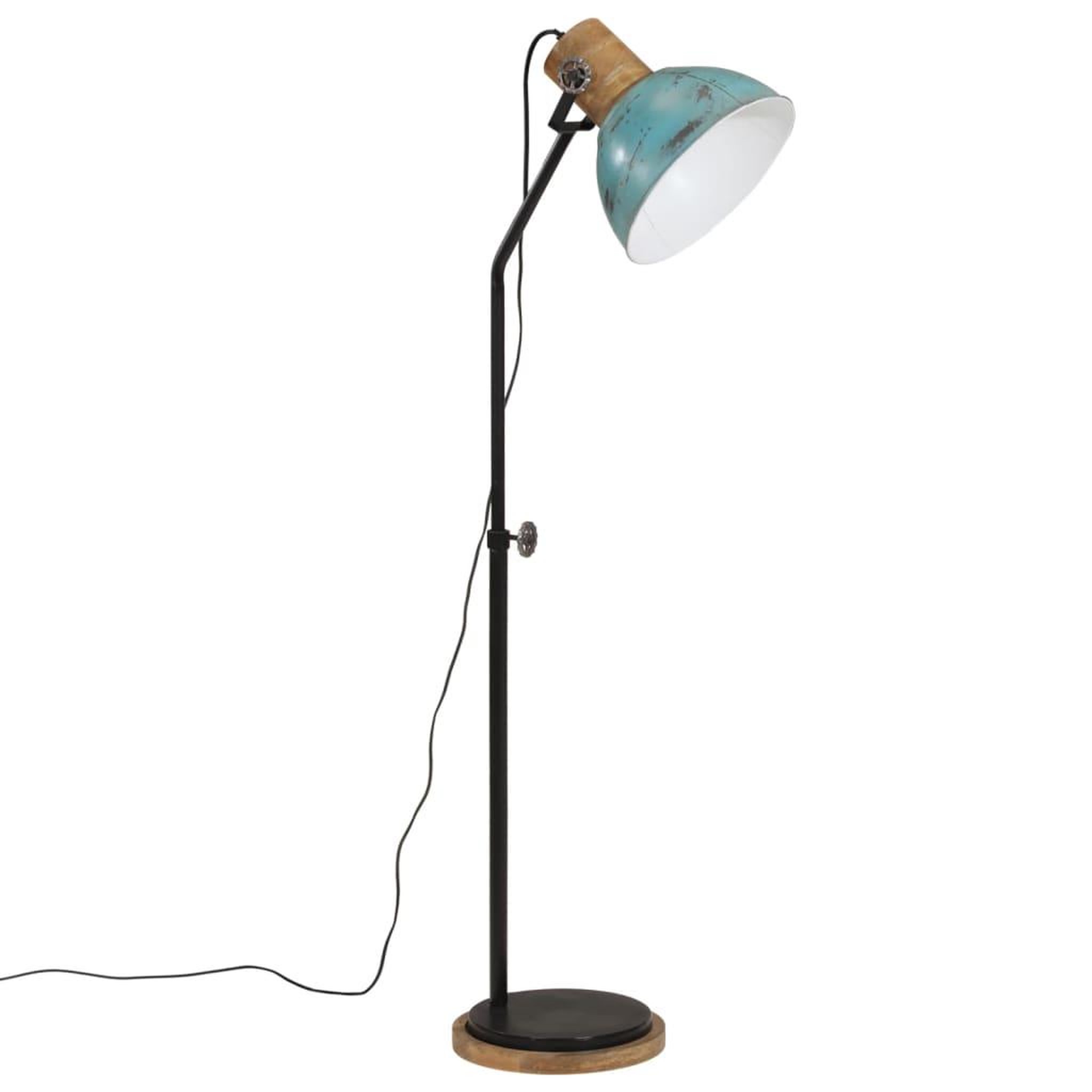 Voir la diapositive 2 : VIDAXL Lampadaire 25 W bleu delave 30x30x100-150 cm E27