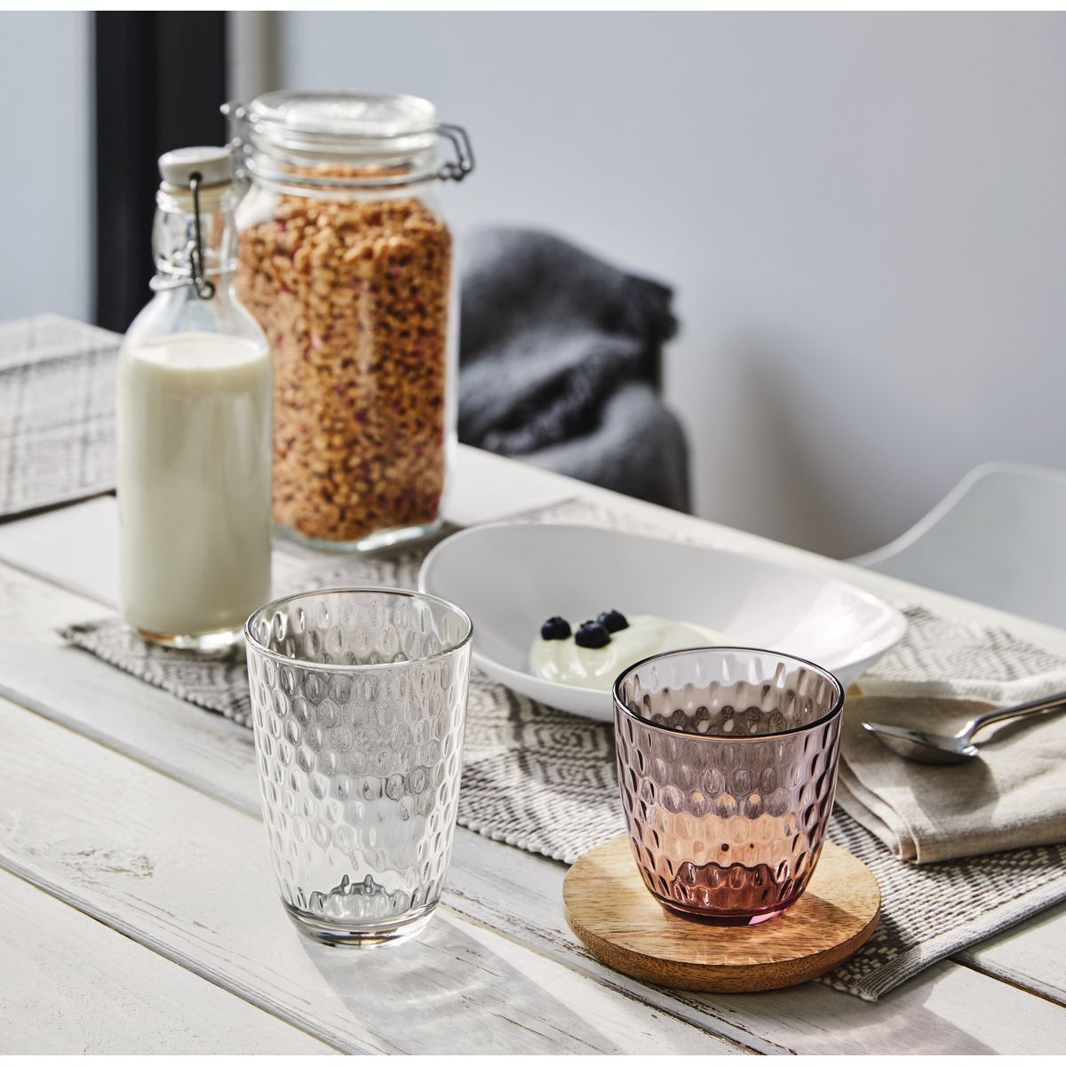 BORMIOLI ROCCO Set de 6 verres à eau SLOT ACQUA 29 cl