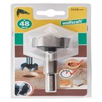 WOLFCRAFT Fraise encastrement porte coulissante Diam.48 mm WOLFCRAFT