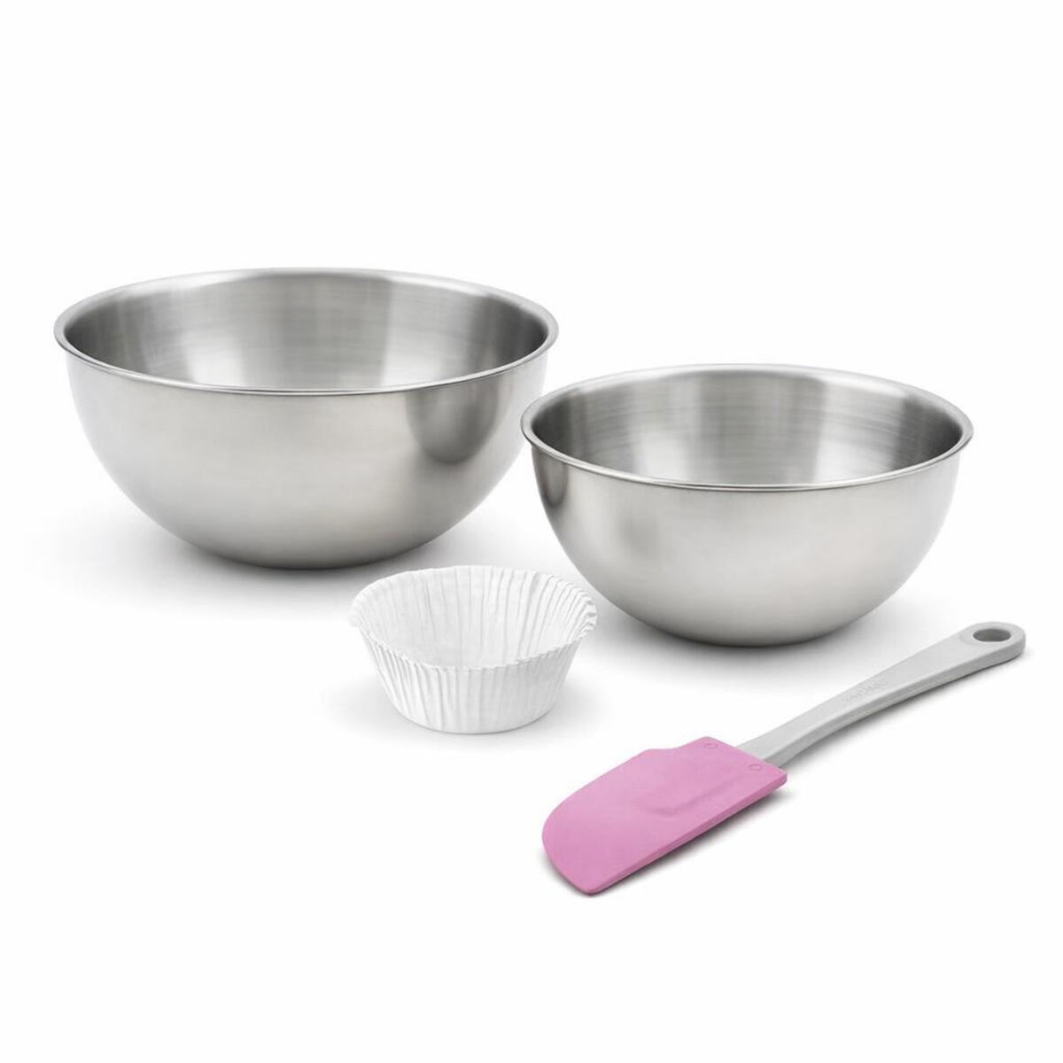 ZENKER Set de 33 ustensiles de pâtisserie 30 moules à muffins 2 bols et 1 spatule Zenker Smart Pastry