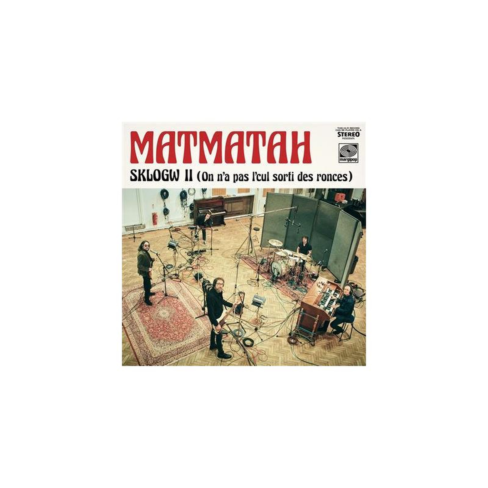 Cd album stéréo matmatah « sklogw ii » - om n'a pas l'cul sorti des ronces