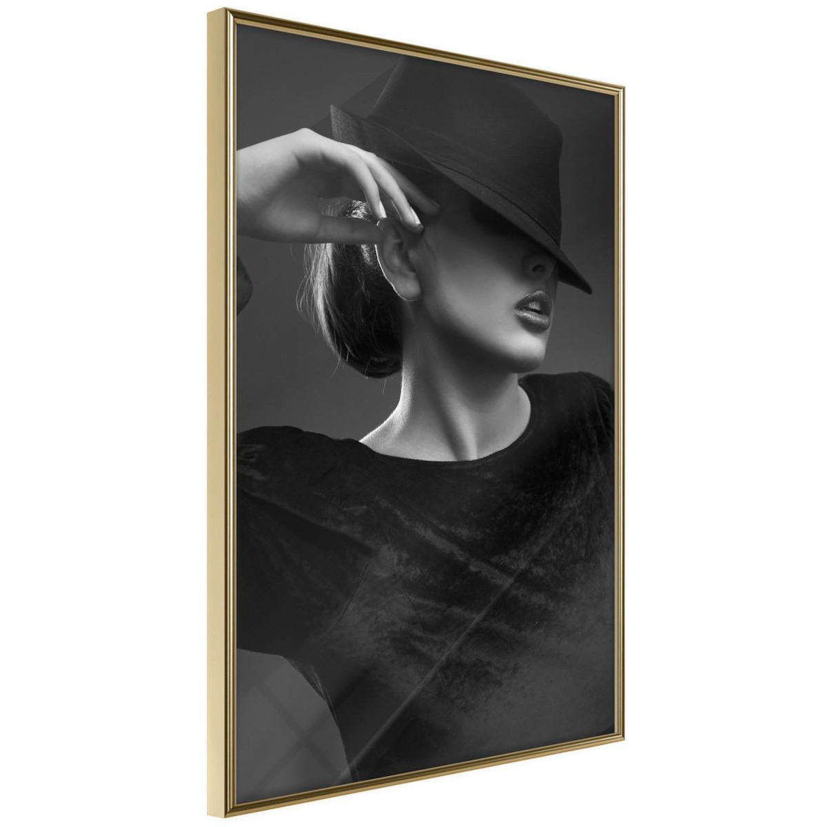 Paris Prix Affiche Murale Encadrée  Coquette