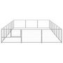 Voir la diapositive 3 : VIDAXL Chenil Argente 21 m² Acier
