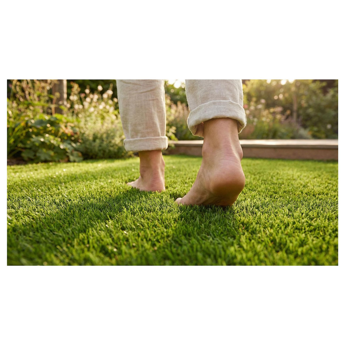 FIFTYGRASS Gazon synthétique Vita - 20 mm - Bobinot de 1m*4m - Jardin / Terasse / Balcon