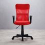 Voir la diapositive 3 : IDIMEX Chaise de bureau JOGO assise pivotante