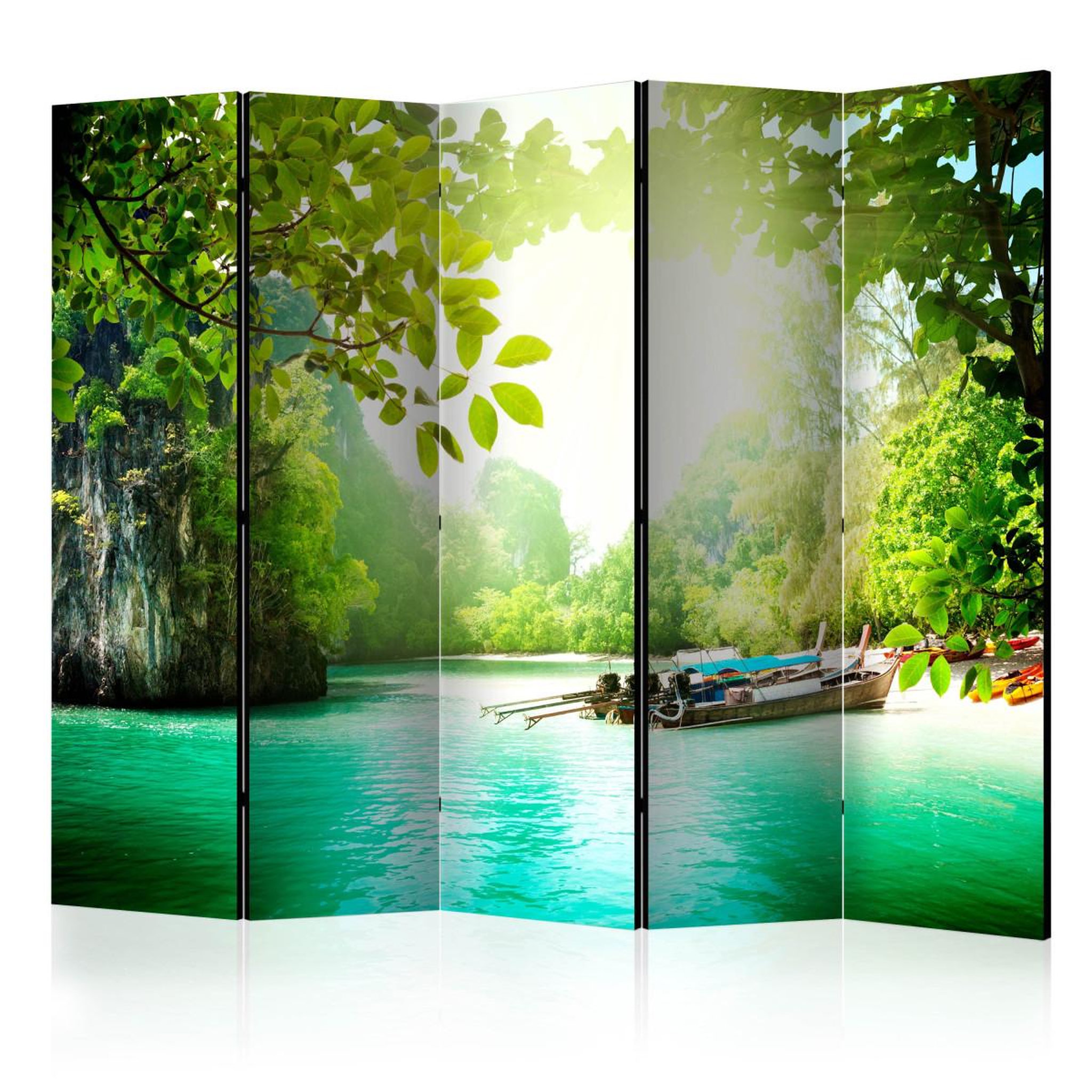Paris Prix Paravent 5 volets  secret paradise  172x225cm