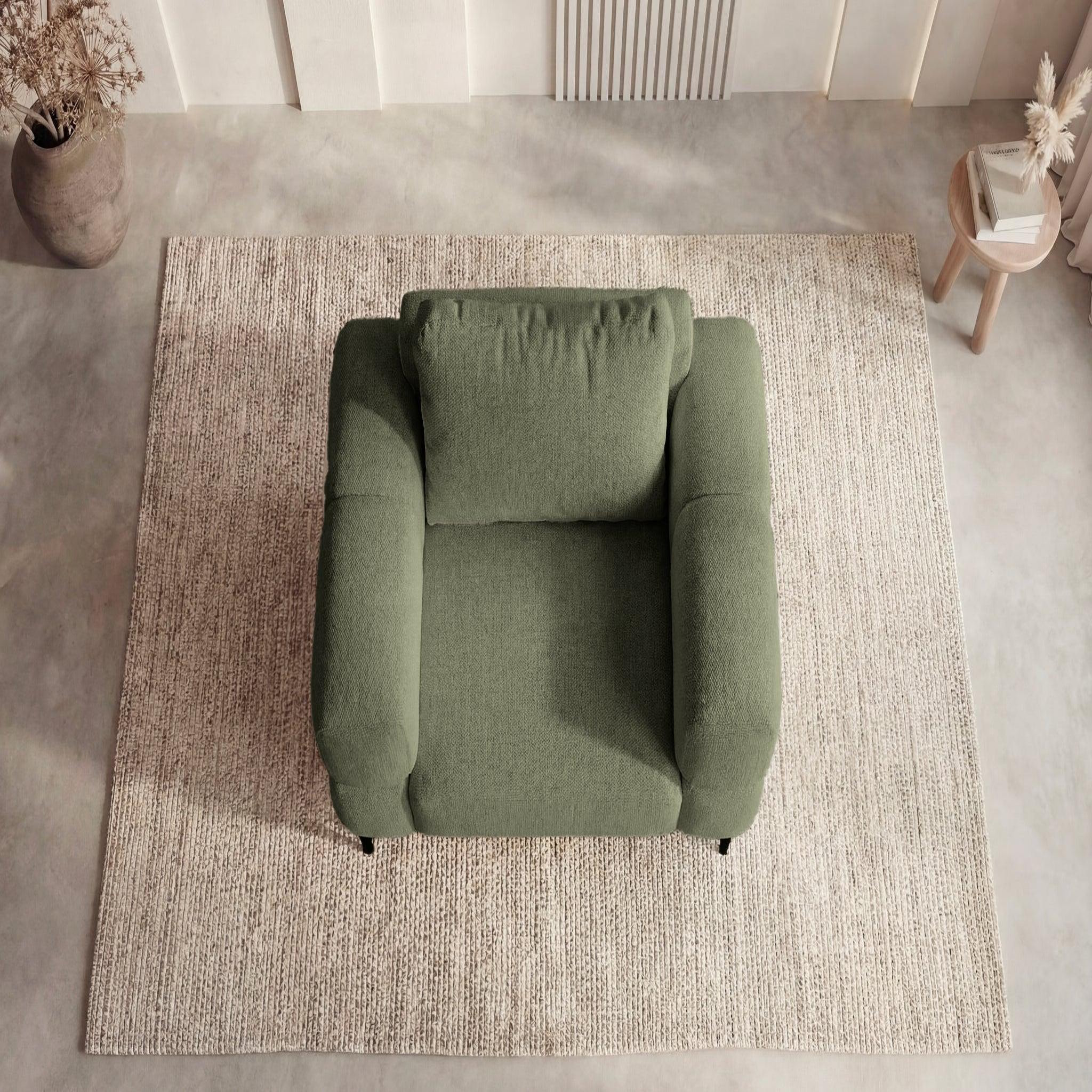 Voir la diapositive 5 : CASANOVA PARIS Elton - fauteuil en tissu lisse