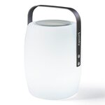 Lumisky Lampe enceinte bluetooth sans fil LUCY Blanc Polyéthylène 10W